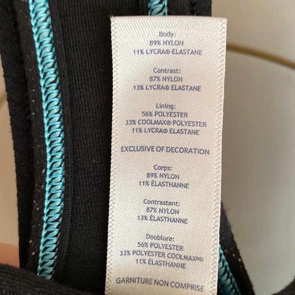 Ivivva  Lululemon Double Dutch tank size 12 Black sleeveless - Picture 4 of 9